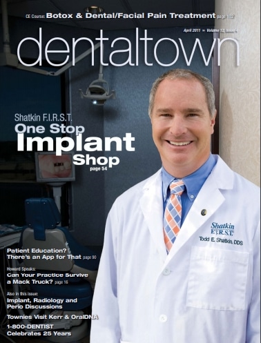 Todd Shatkin, DDS Dentaltown-Cover